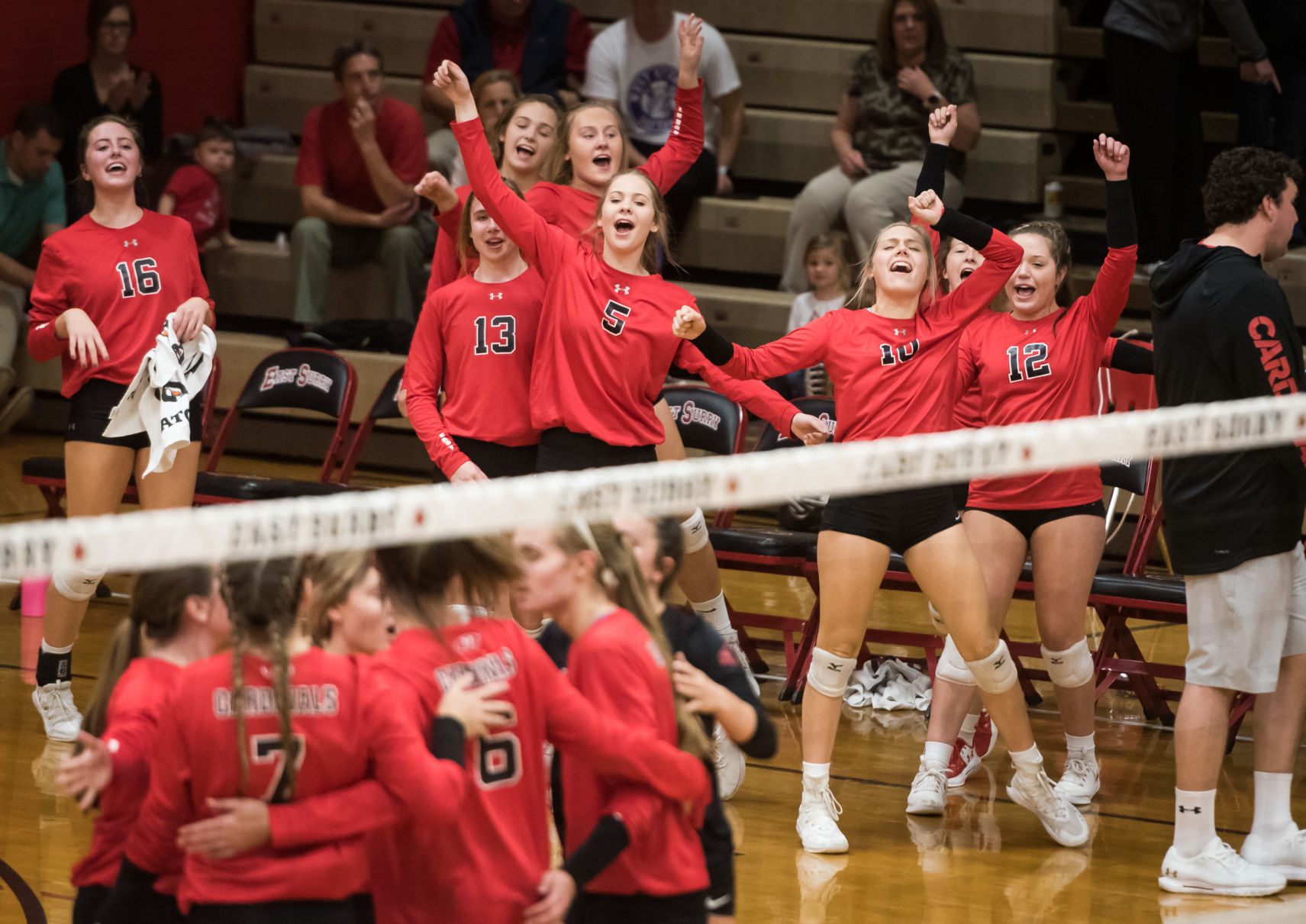 East Surry Mount Holly Mountain Island Charter Volleyball